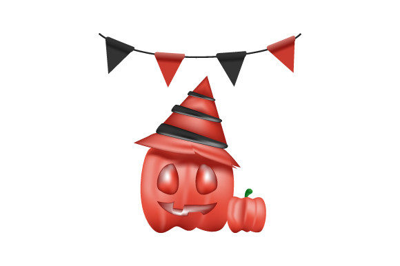 Evaluating 3D Render Halloween Pumpkin with Bunting for Professional Design Projects