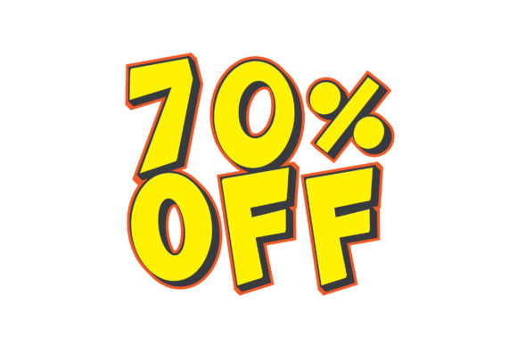 Evaluating the 3D Promotion, Offer, 70 off Discount Design Asset for Modern Marketing Campaigns