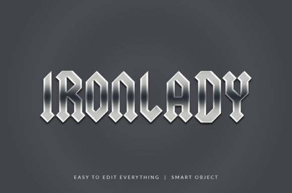 Mastering the Ironlady 3D Silver Style Text Effect for Professional and Creative Projects