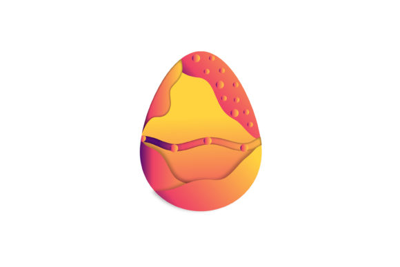 Unlocking Creativity with the Easter Icon 3D Egg Yellow Gradation Vector